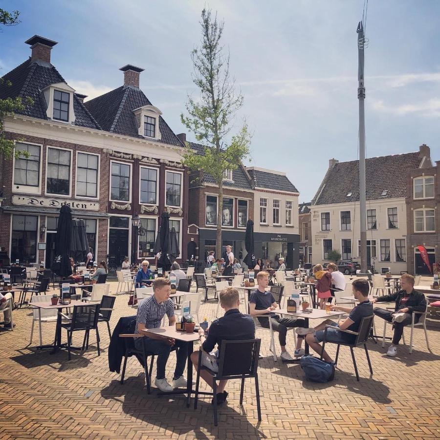 Hotel Grandcafe De Doelen Franeker Exteriör bild